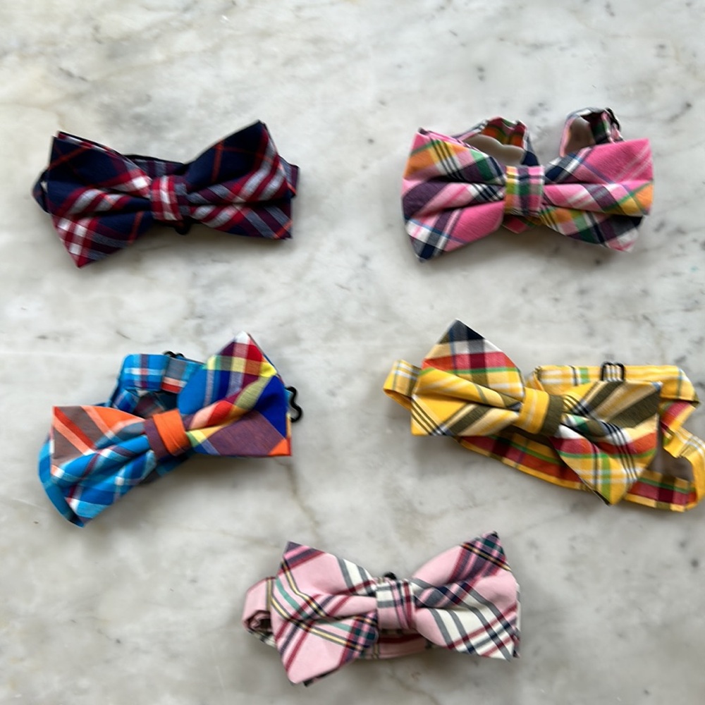 Adjustable Pre-Tied Bow Ties